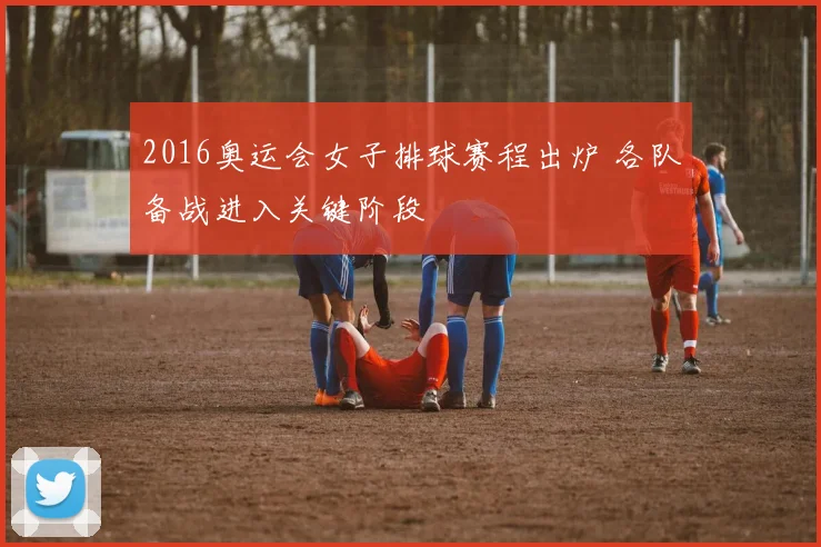 2016奥运会女子排球赛程出炉 各队备战进入关键阶段